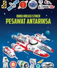 Buku Kreasi Stiker Pesawat antariksa