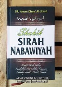 Shahih Shirah Nabawiyah