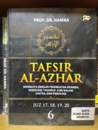 TAFSIR AL-AZHAR JUZU'17-18-19-20