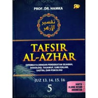 TAFSIR AL-ASHAR JUZU'13-14-15-16