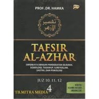 TAFSIR AL-AZHAR JUZU'10-11-12