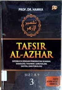 TAFSIR AL-AZHAR JUZU'7-8-9